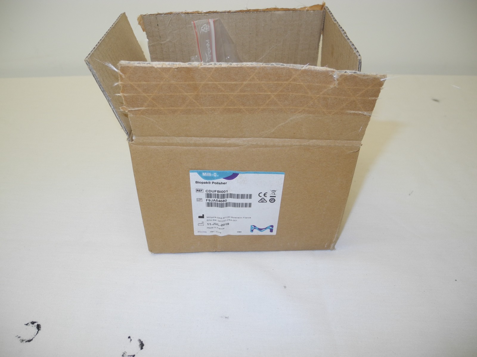 MILLIPORE CDUFBI001 FILTER CARTRIDGE KIT FOR BIOPAK POLISHER, NEW OPEN BOX