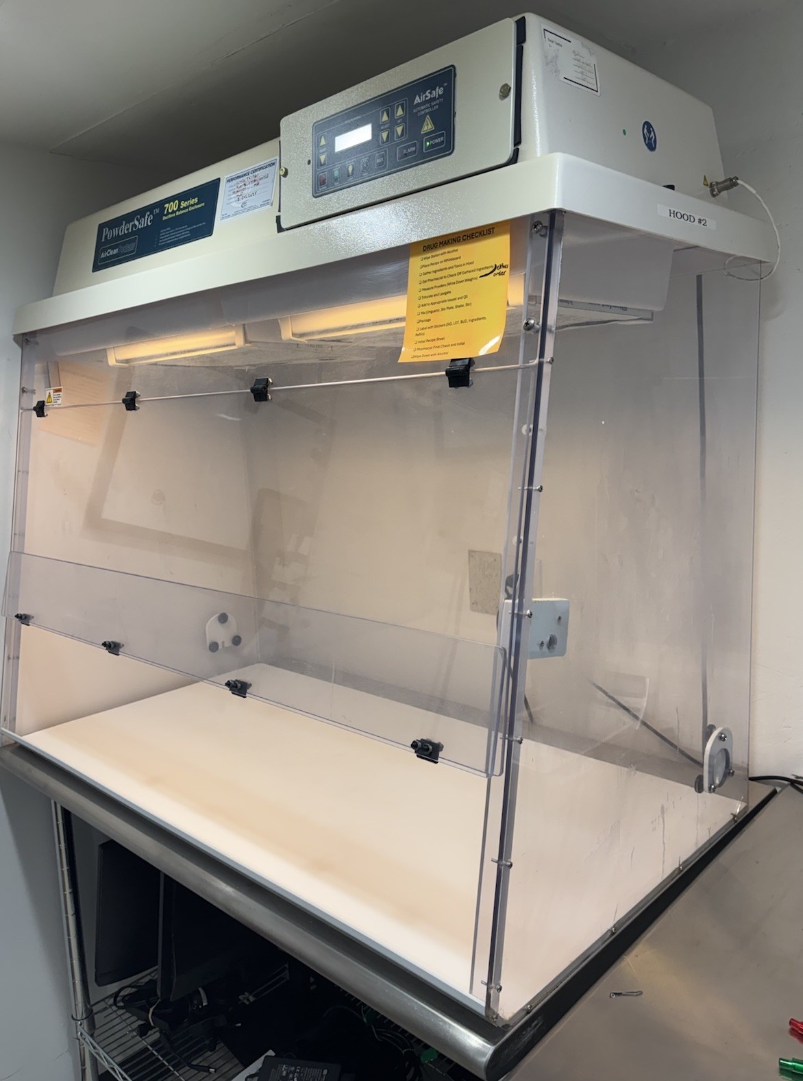 Powder Safe 700 Series Powder Containment Flow Hood with Filter System