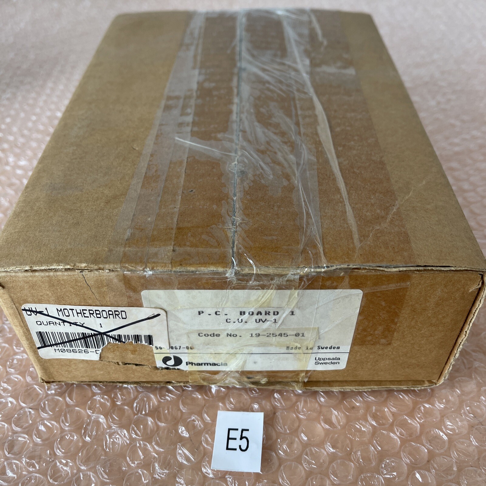 Amersham Pharmacia Biotech UV-1 Control Unit Motherboard F/FPLC System FAST SHIP