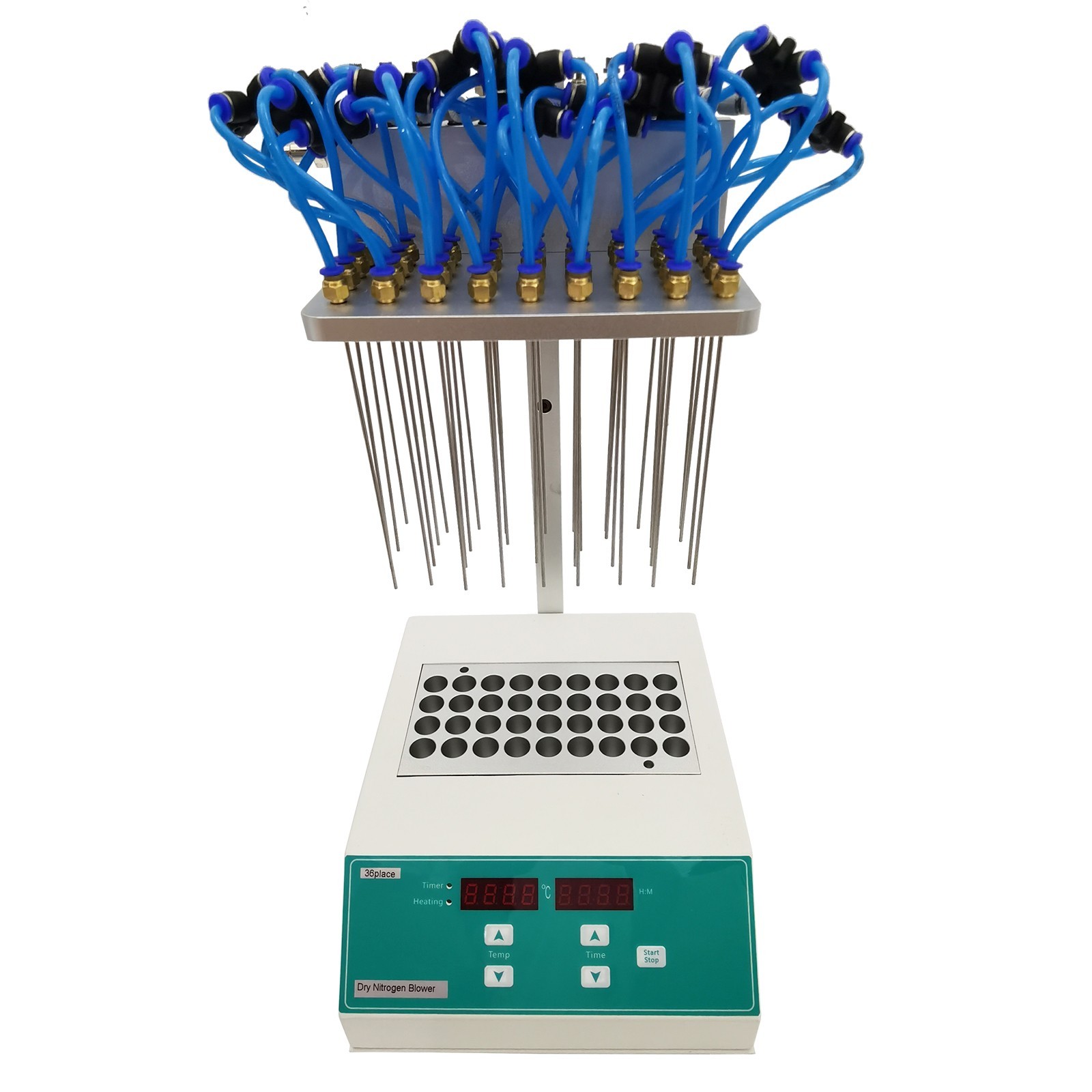 36 Holes Nitrogen Concentrator AC110V 400W Dry Thermostatic Sample Evaporator
