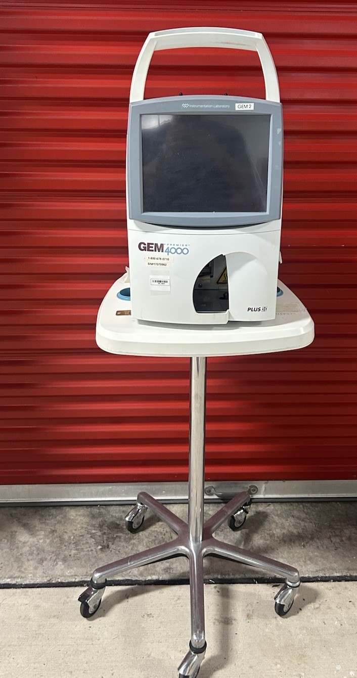 PREMIER GEM 4000 BLOOD GAS ELECTROLYTES PH GEM PA TEST (2)