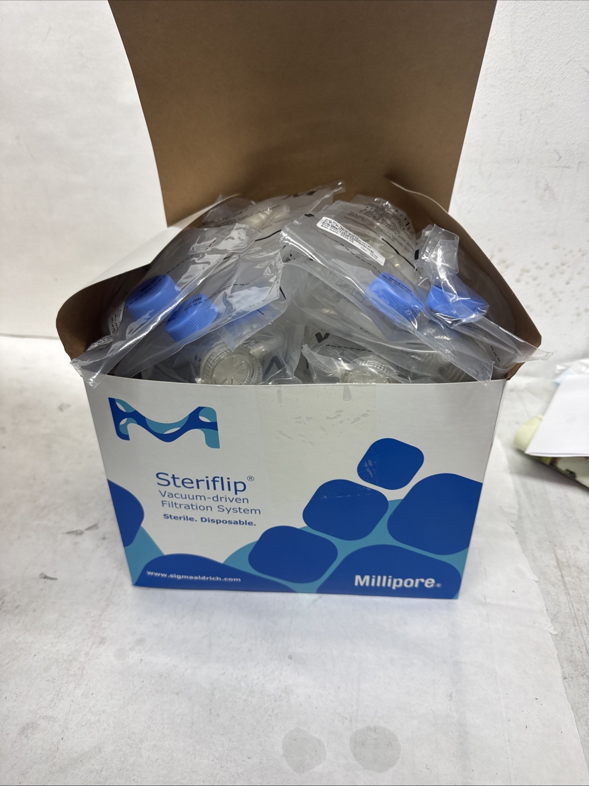 Millipore SCGP00525 Sterile 50ml Disposable Vacuum Filtration System
