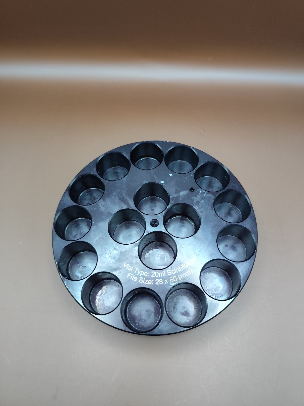 Round Metal Reaction Blocks from ChemGlass etc
