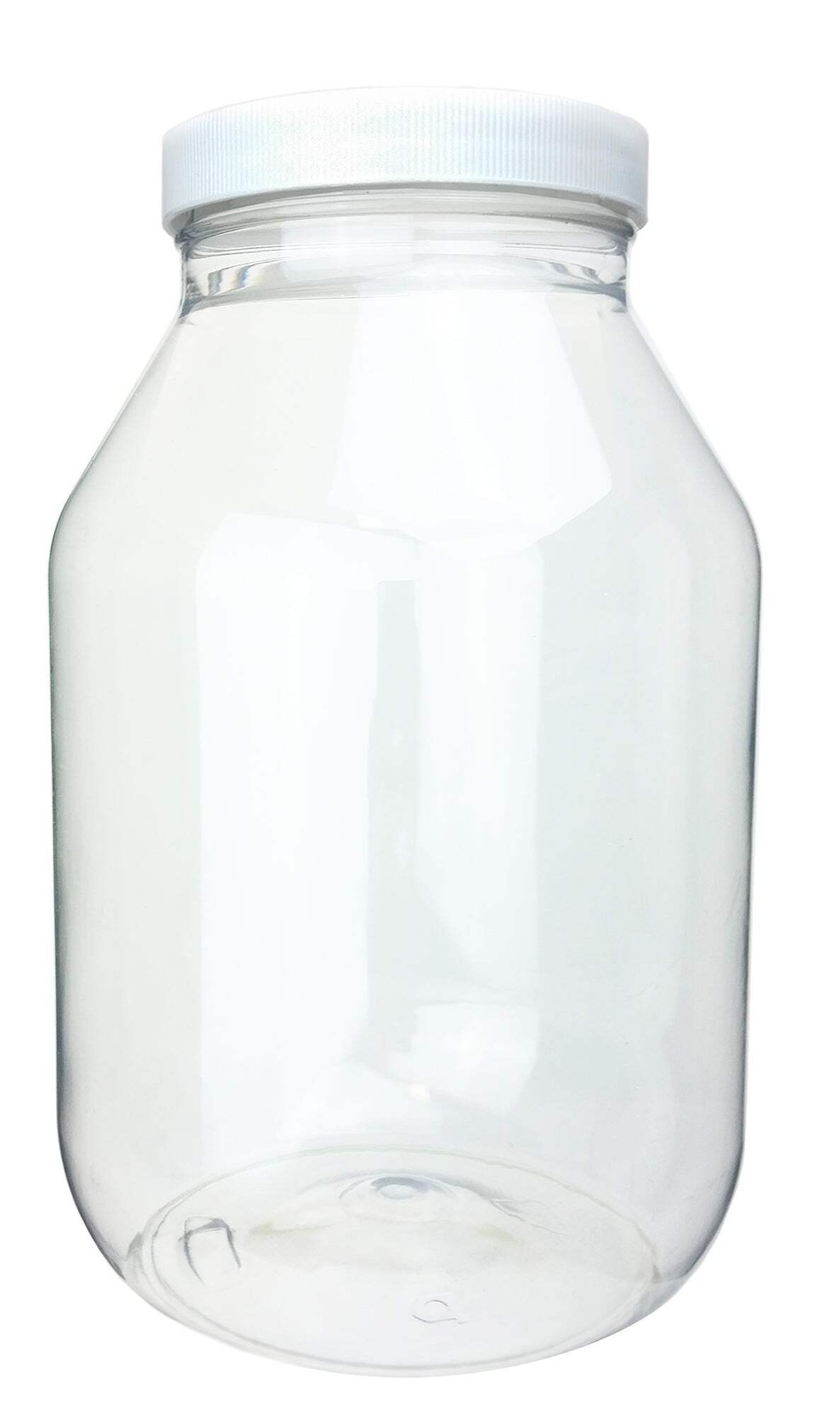 Specimen Jar, Polystyrene, 1 Gallon, 110/400, Foam-Lined Cap