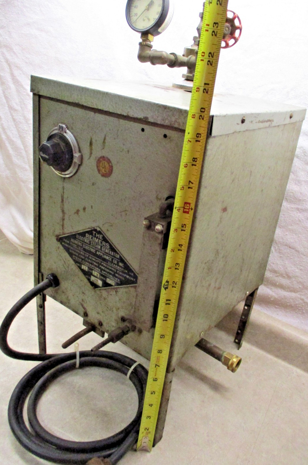 Reimers 2M Electric Countertop Steam Generator 110V, 13Amps