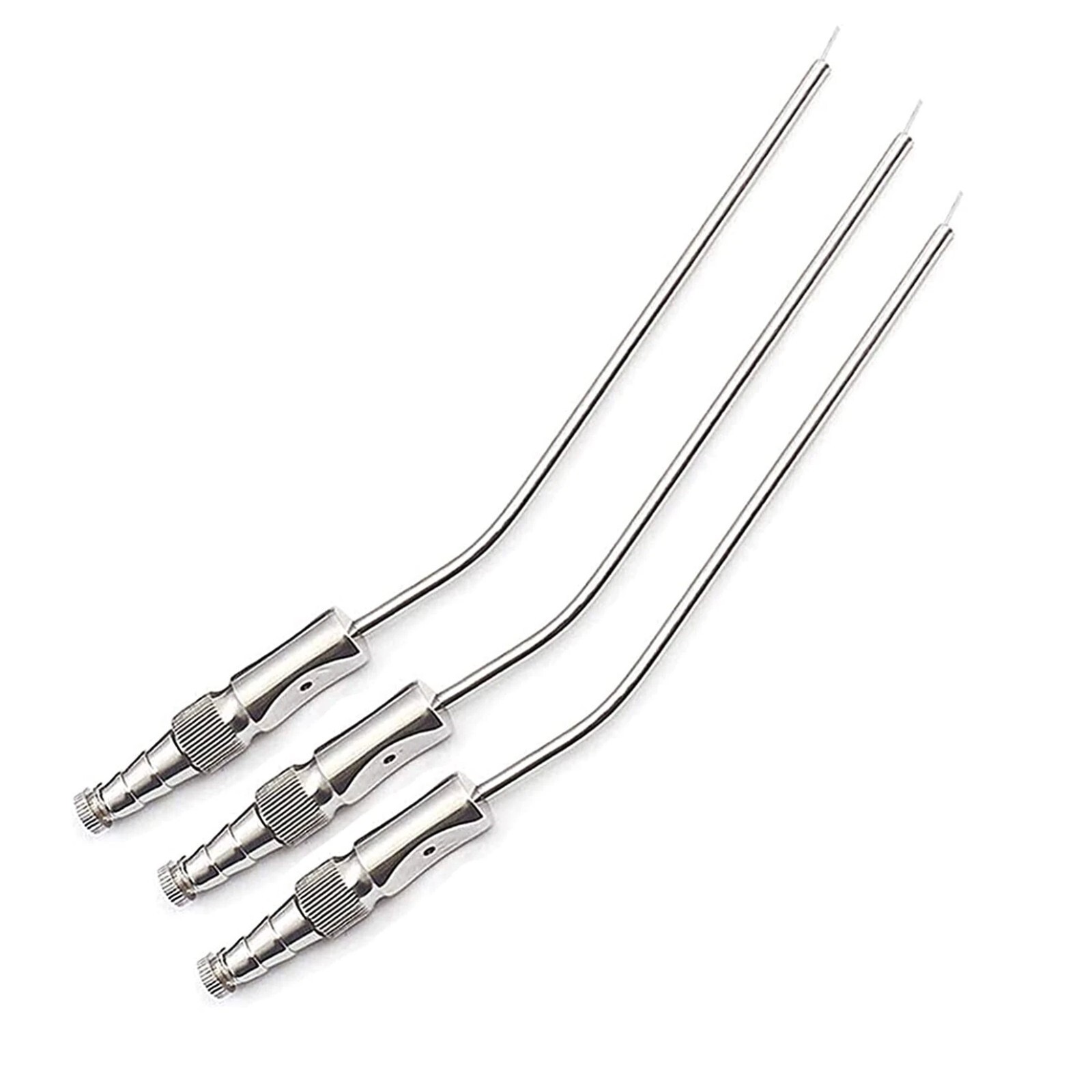 FRAZIER Suction Tube 8, 10, And 12 Fr Dental Surgical ENT Instruments 3pcs