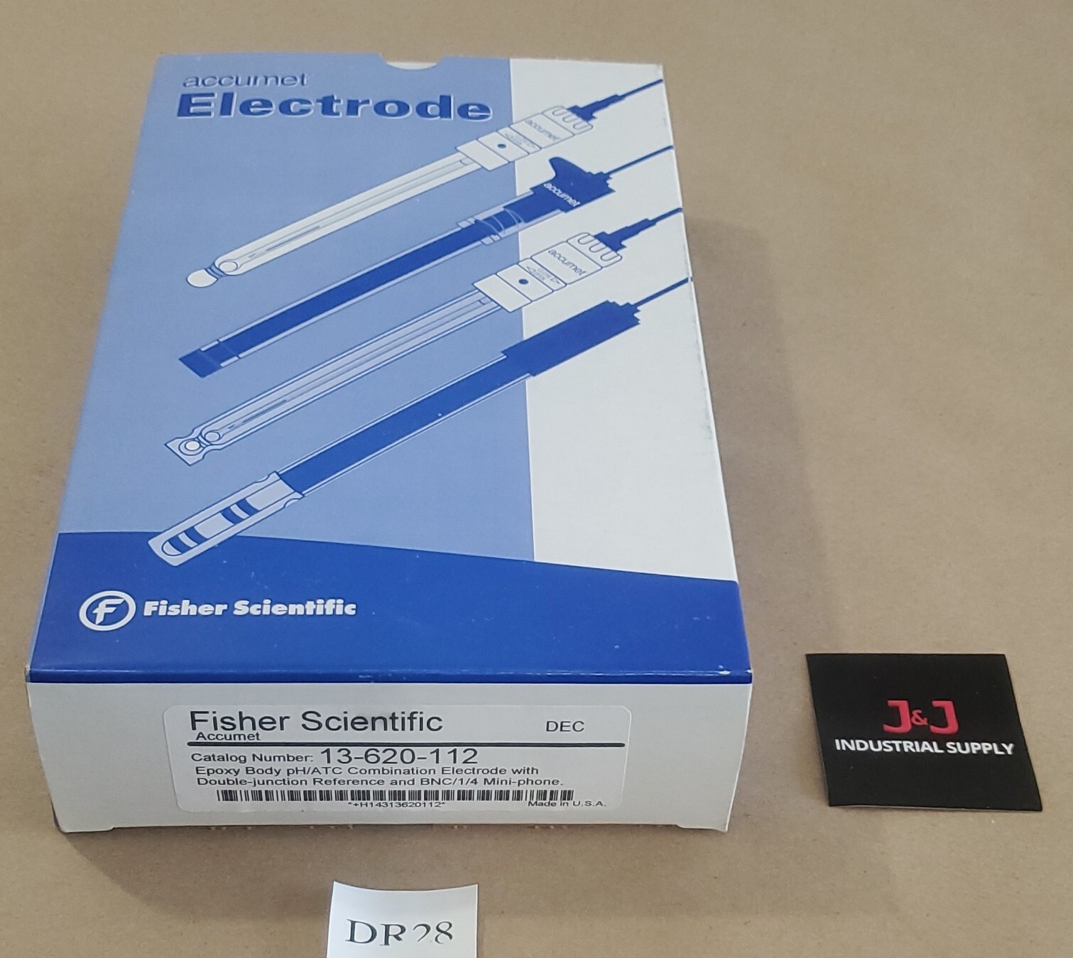 *NEW* Fisher Scientific 13-620-112 Accumet Electrode Epoxy Body pH/ATC +Warranty