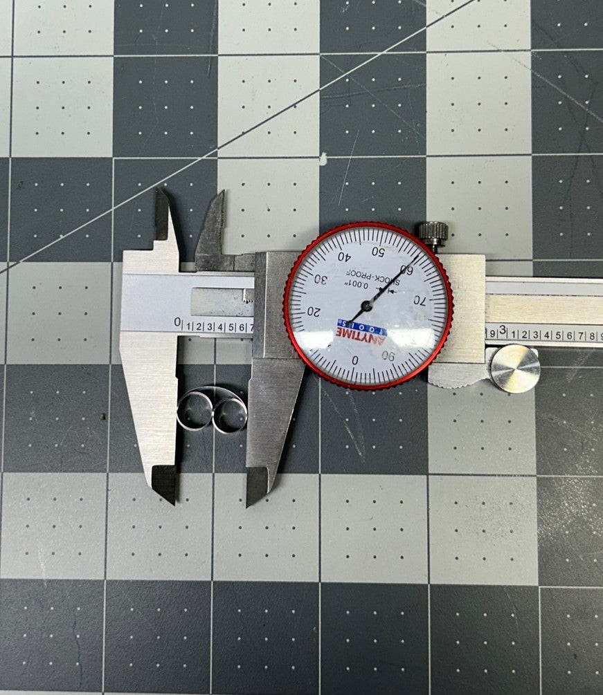 Pk of 100 Metal Specimen Mounting Clips Materials Science
