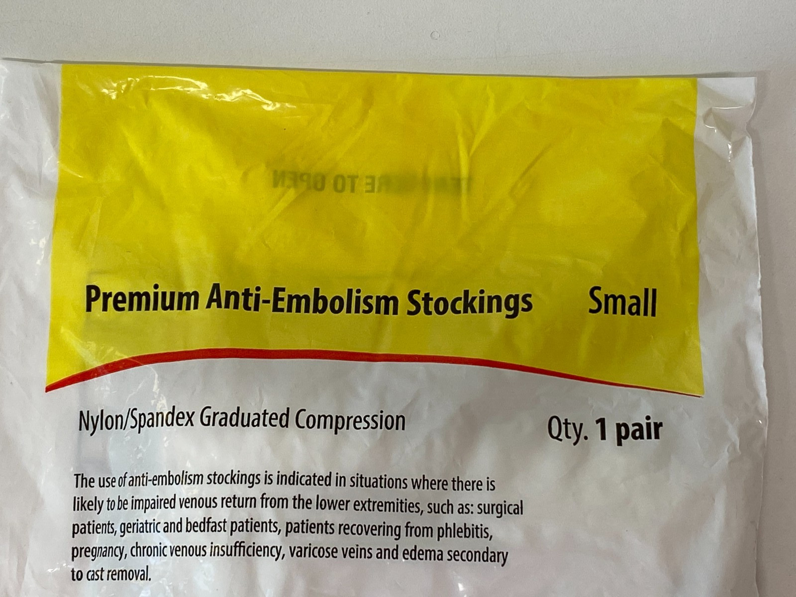 Lot of 6 CARDINAL HEALTH Premium Stockings 23640-120 (*T78*)