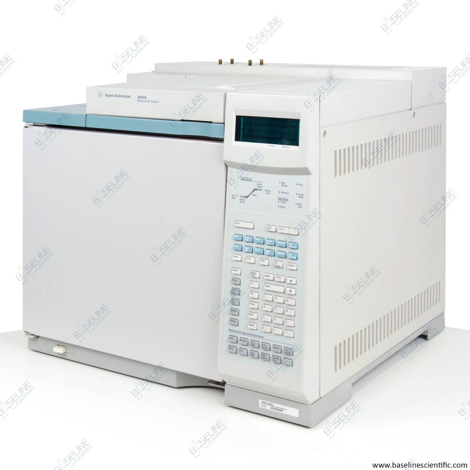 Agilent 6890N GC with Dual SSL & Dual FID With ONE year warranty