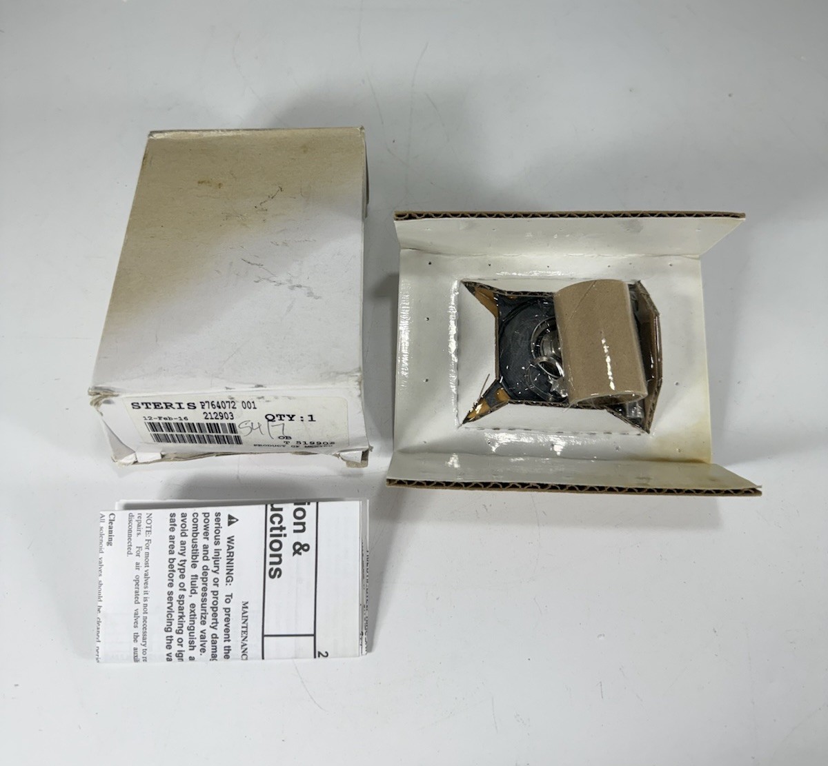 STERIS P764072001 3/4″ Valve Repair Kit – 212903 – Made in Mexico