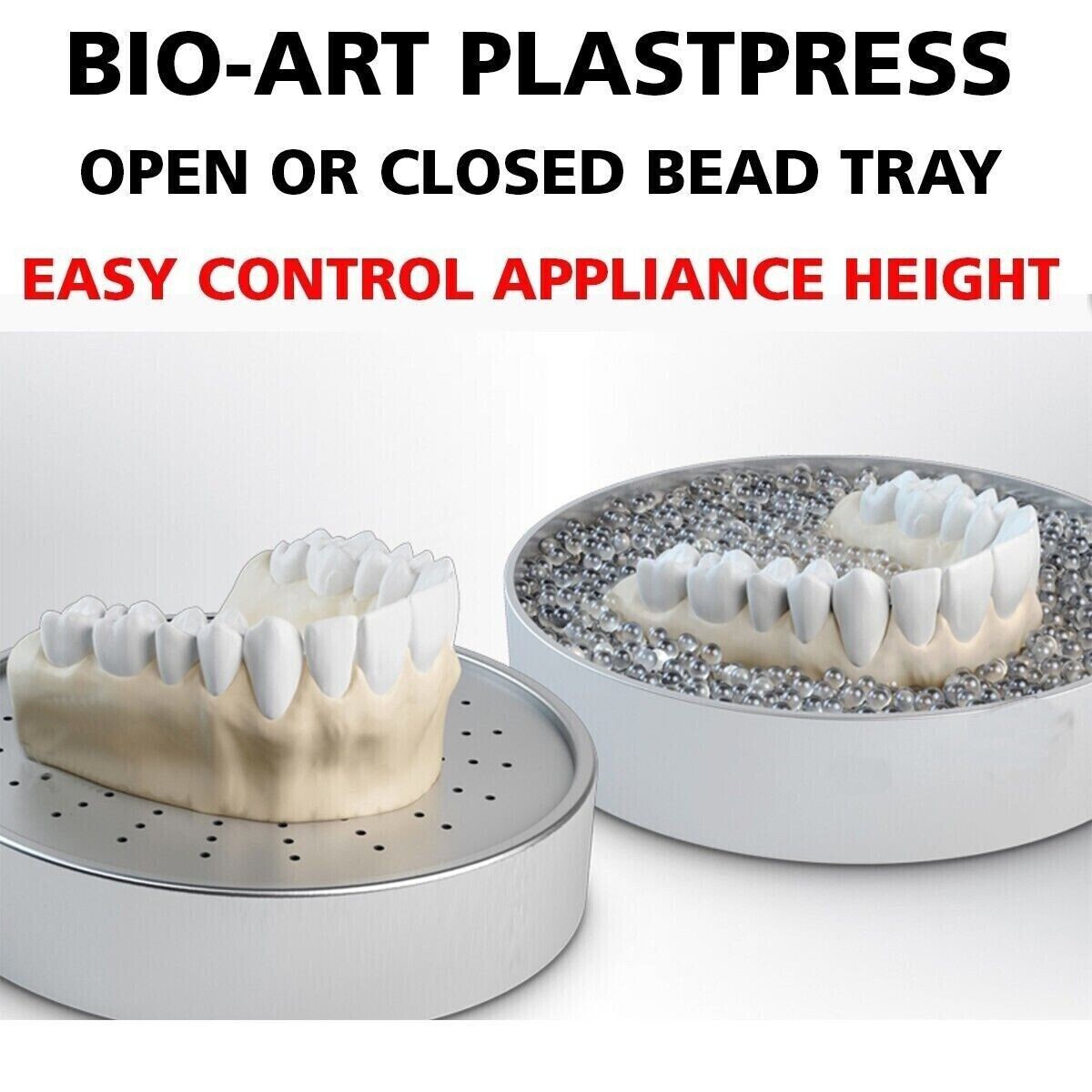 BIOART PlastPress Dental Vaccum Forming Molding Machine Made Brazil 110v