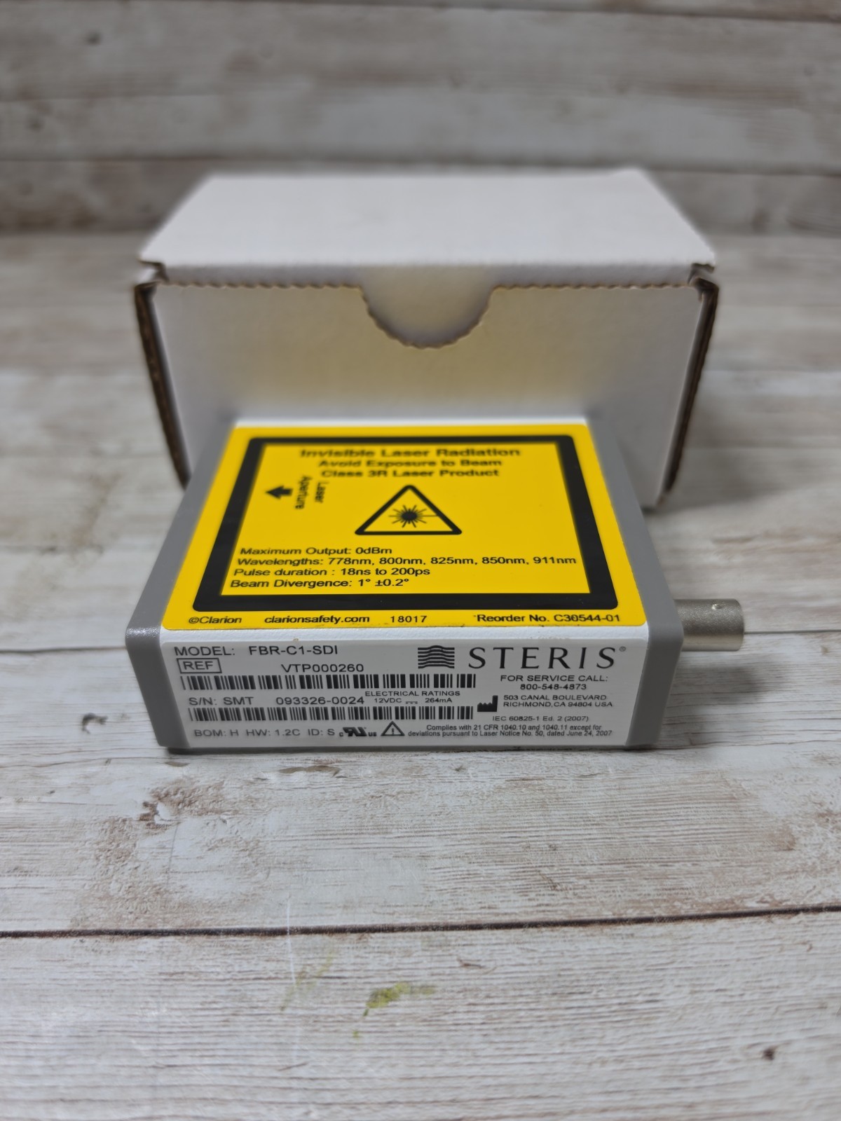 Steris 3G SDI to Fiber Input Module Oscar Operating Room Integration VTP000260