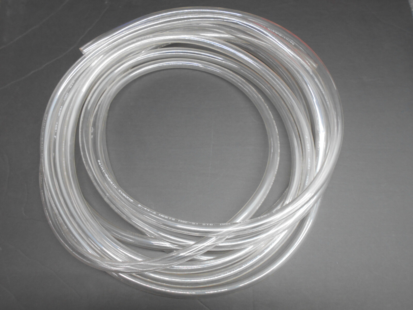 SAINT-GOBAIN TYGON B-44-3 MEETS NSF-51 STD MAX TEMP 165°F .50″ ID .60″ OD 30FT