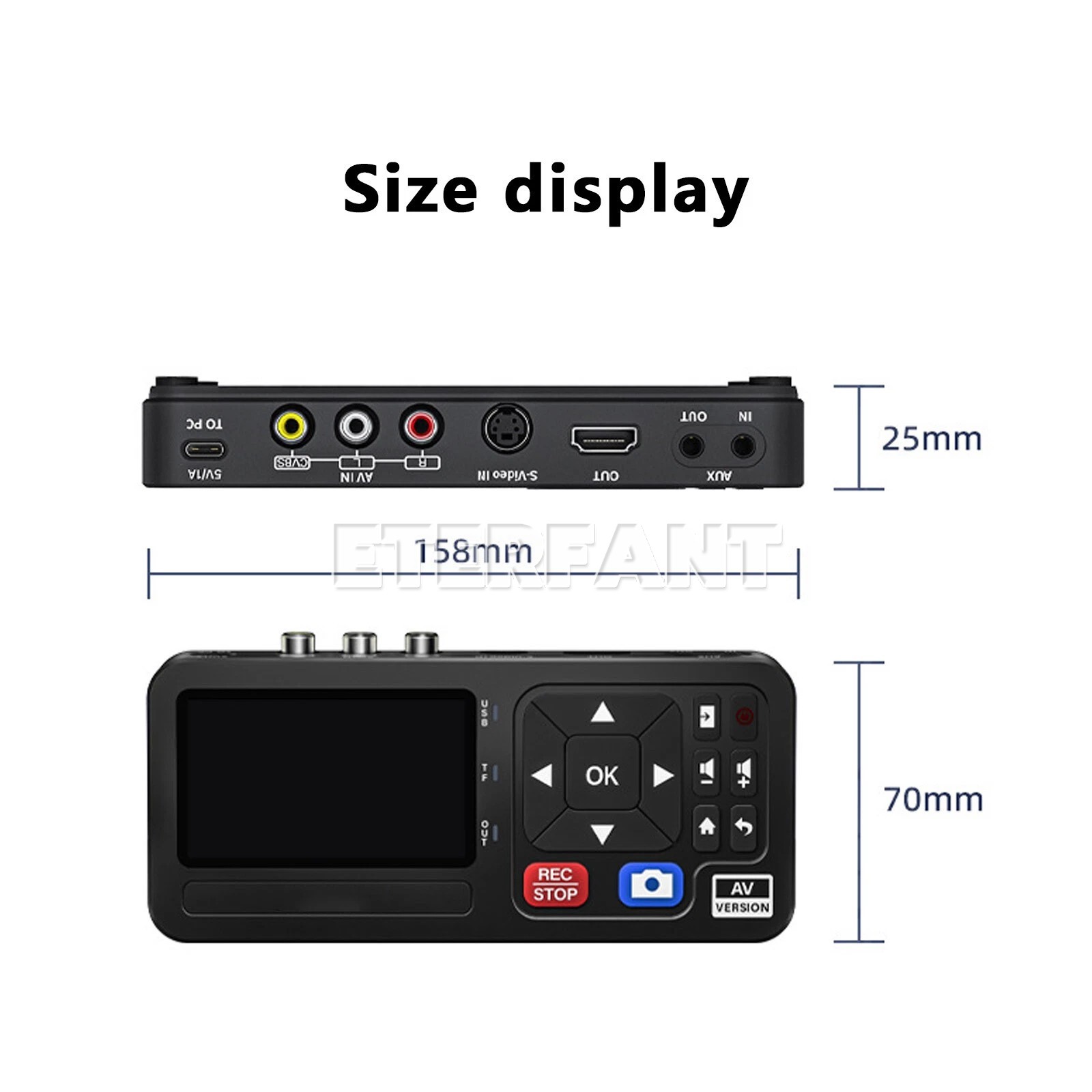 Portable Medical Surgical Recorder 1080P for Laparoscopy and Endoscopy Capture