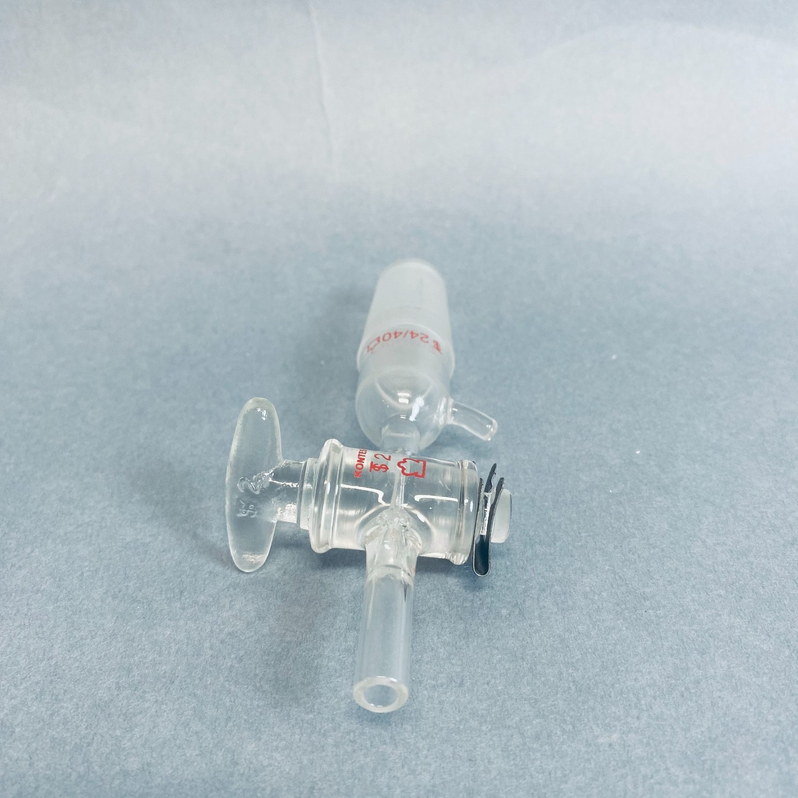 Kimble Kontes Straight Flow Control Adapter 24/40 Lower