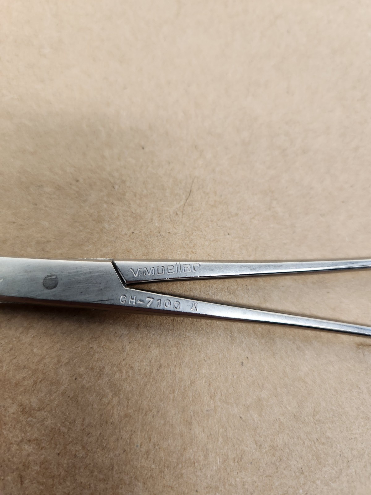 V. Mueller CH-7100-X Needle Holding Forceps, 8.5″ Overall Length