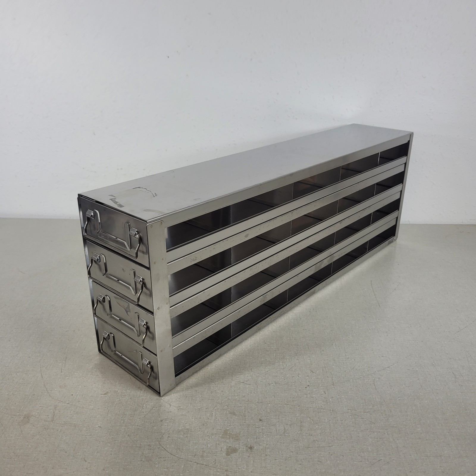 Crystal Technology UFD-452 Upright Freezer Rack 4 Drawers w/ 5 Slot 2″ Boxes
