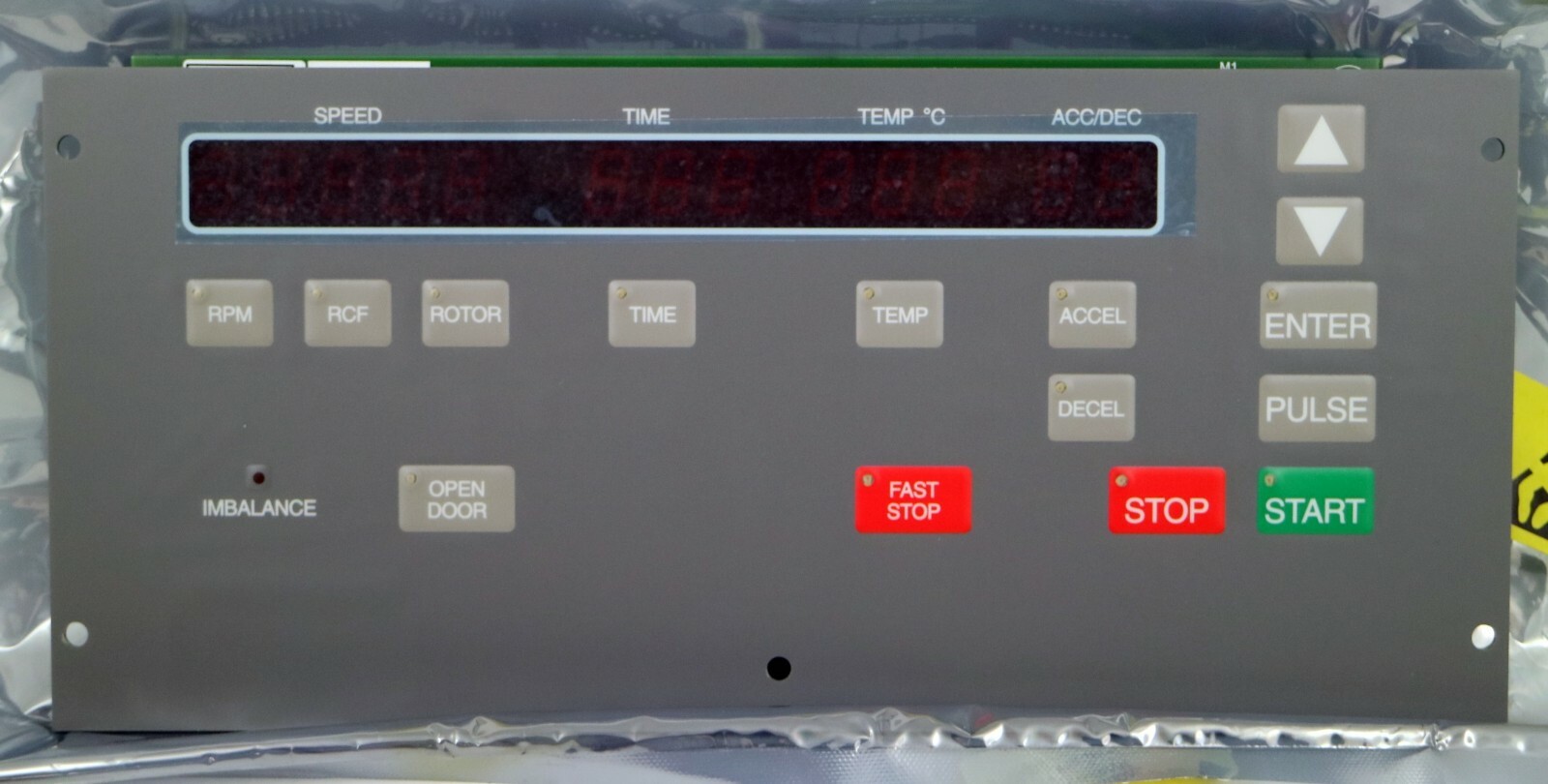 Beckman Coulter P/N A51510 Control / Display Panel Assembly for Allegra X-22R