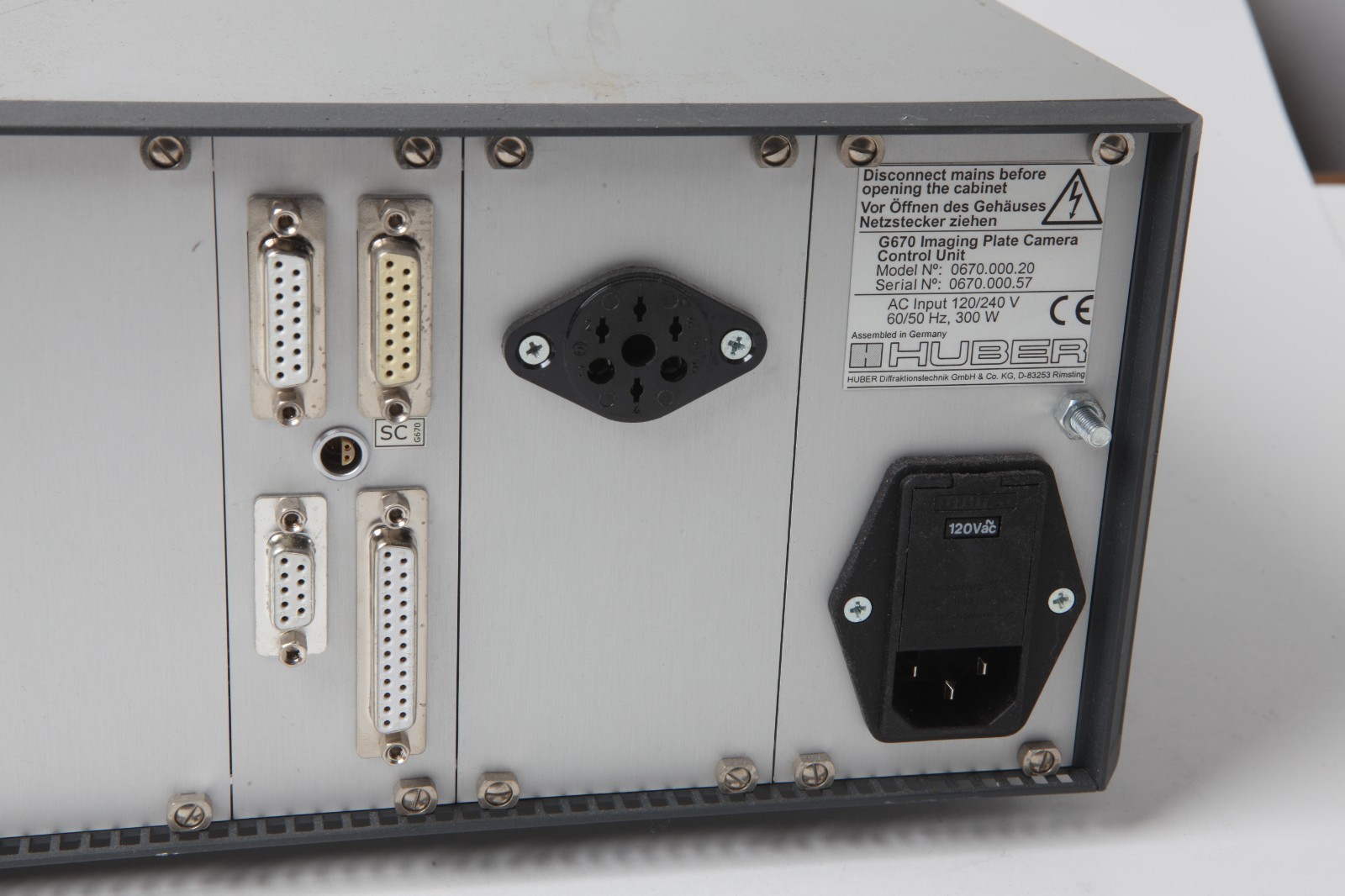 Huber G560 Powder Diffraction Imaging Plate Camera Control Unit