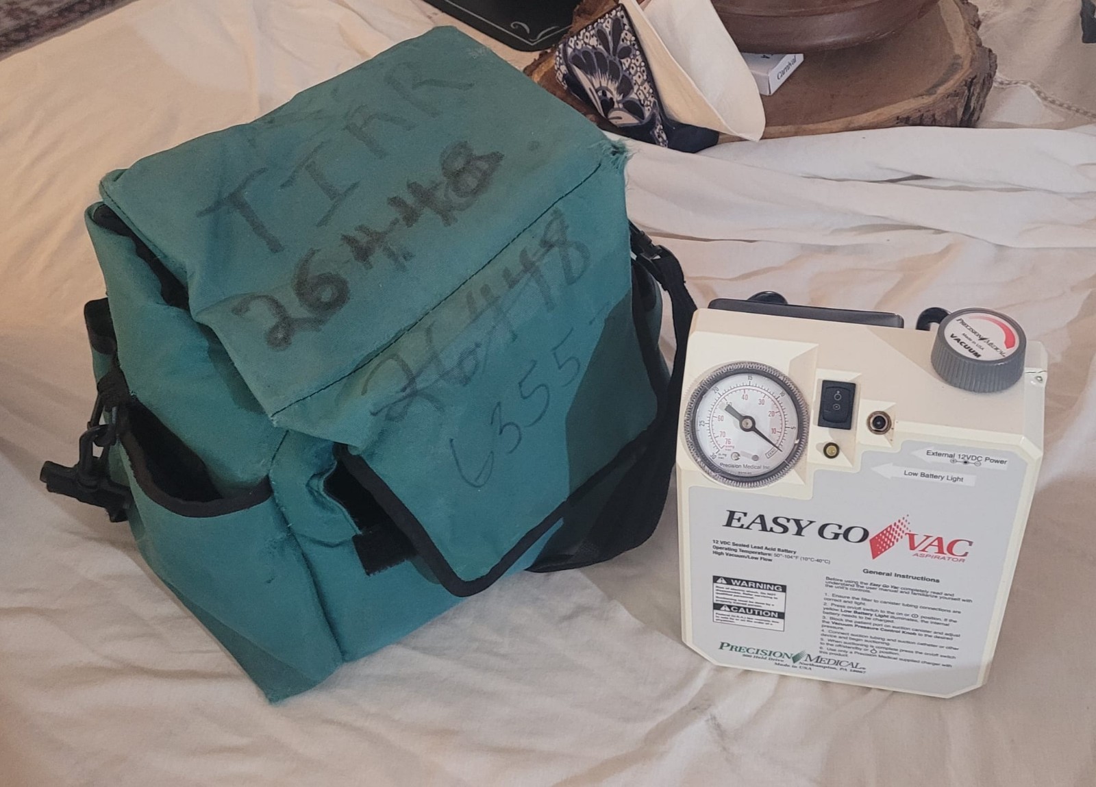 Precision Easy Go Vac PM65HG Machine (Used, No Adapter, Untested)