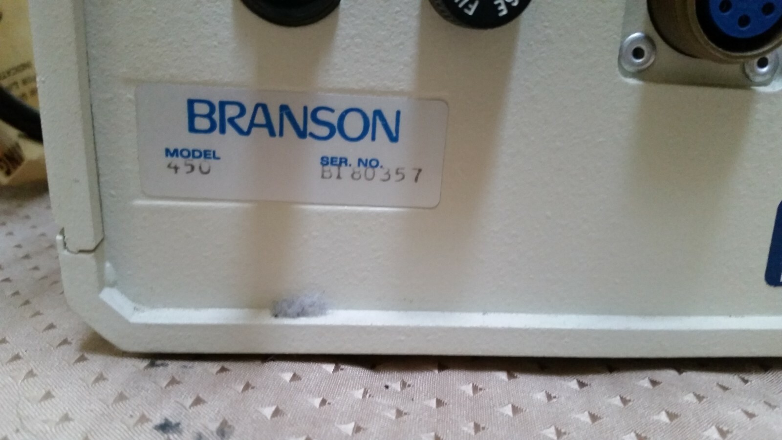 Branson Digital 450 Sonifier Cell Disruptor w/ Converter & 3mm Microtip, Works