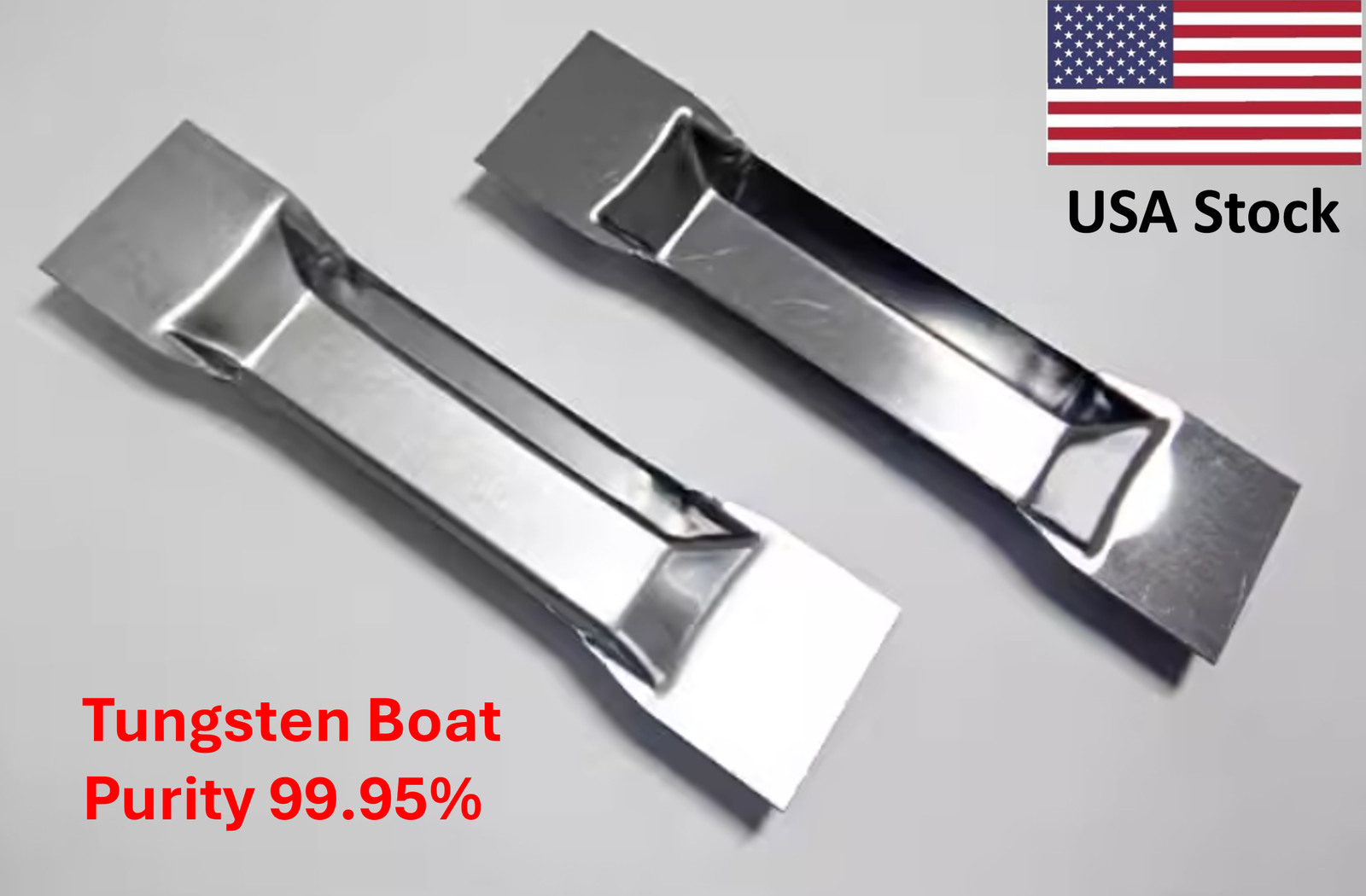 Tungsten Evaporation Boat Purity 99.95%