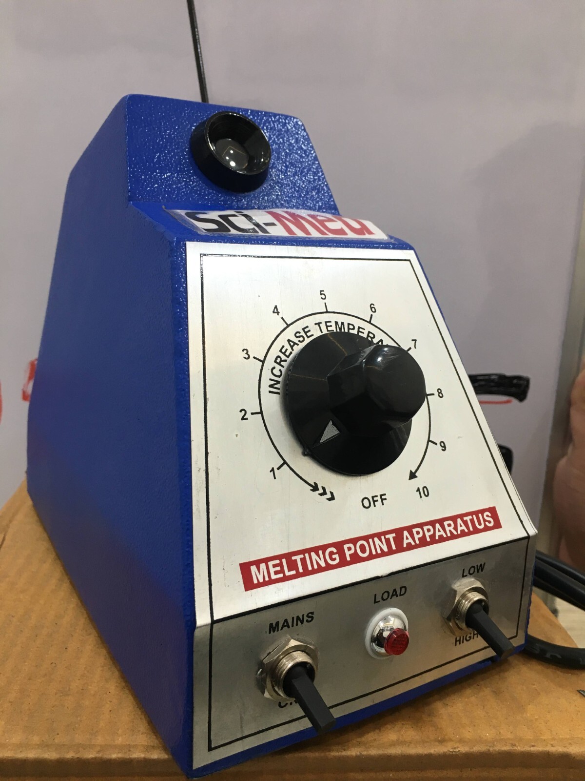 MELTING POINT APPARATUS 110V US PLUG With 100 Capillary Tubes USA SELLER