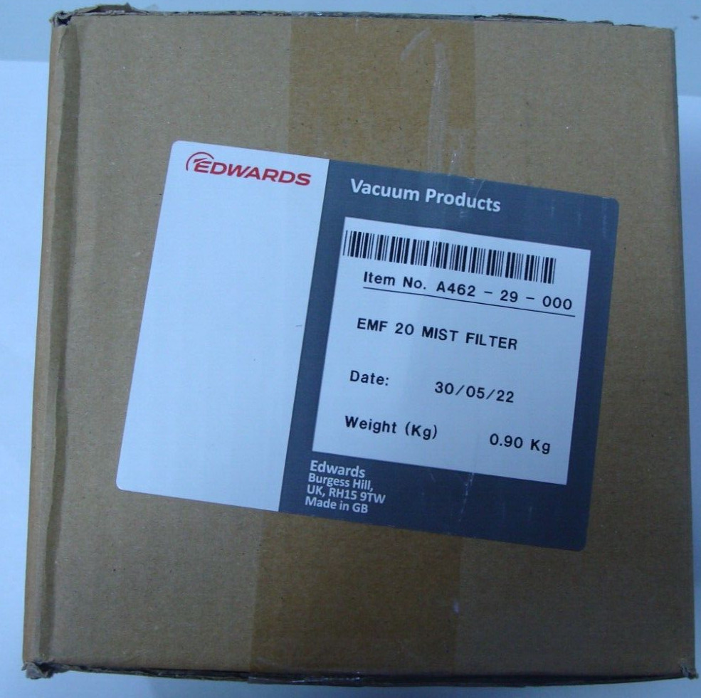Edwards EMF 20 Mist Filter P/N A462-29-000