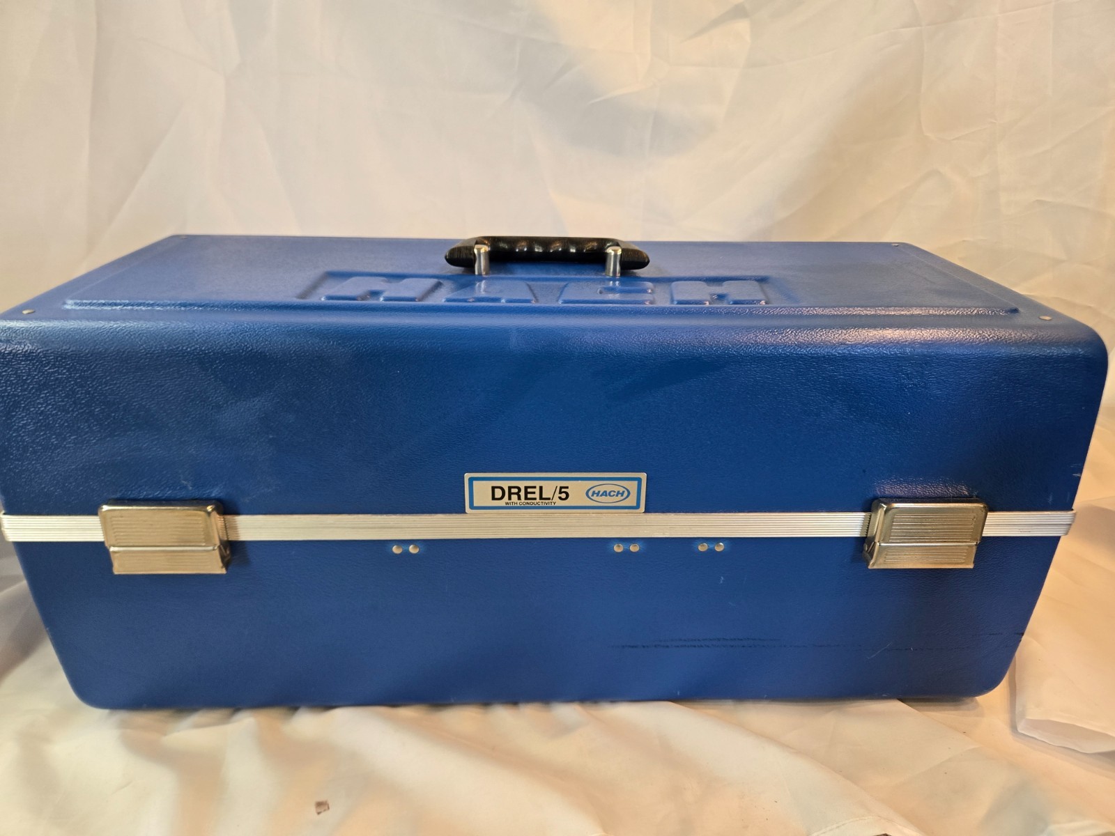 Hach DREL/5 Colorimeter W/ Case and Accessories Used See Description