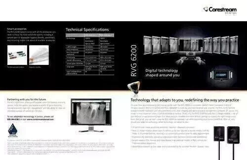 Carestream Kodak RVG CS 6200 Sen sor Size 2 Fast ship