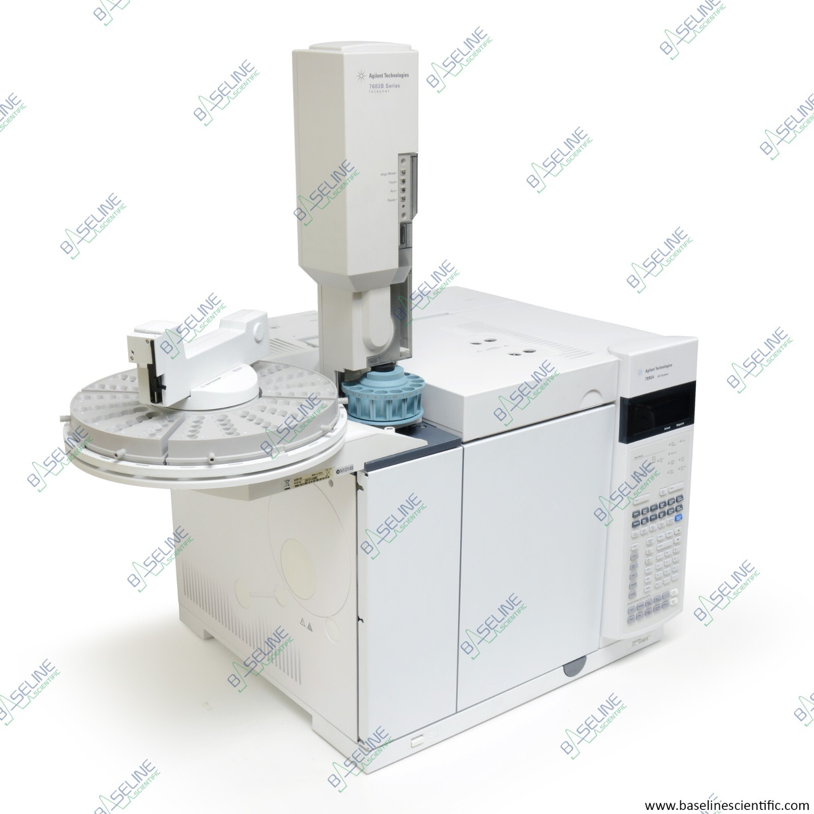 Agilent 7890A Network GC with 7683 Series Autosampler and ONE YEAR WARRANTY