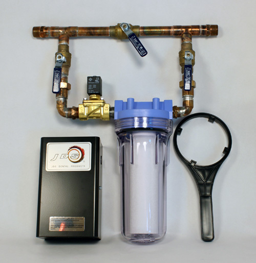 JDS Dental 3/4″ Water Bypass System w/ Solenoid w/ Low Voltage Control Box –