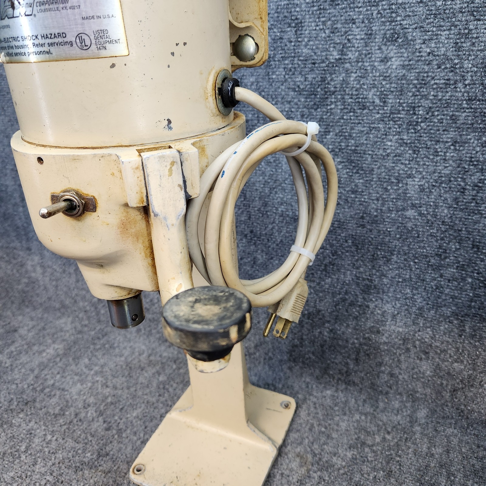 Whip-Mix Combination Unit Model D Vacuum Mixer/Vibrator Dental Lab PARTS – KK840