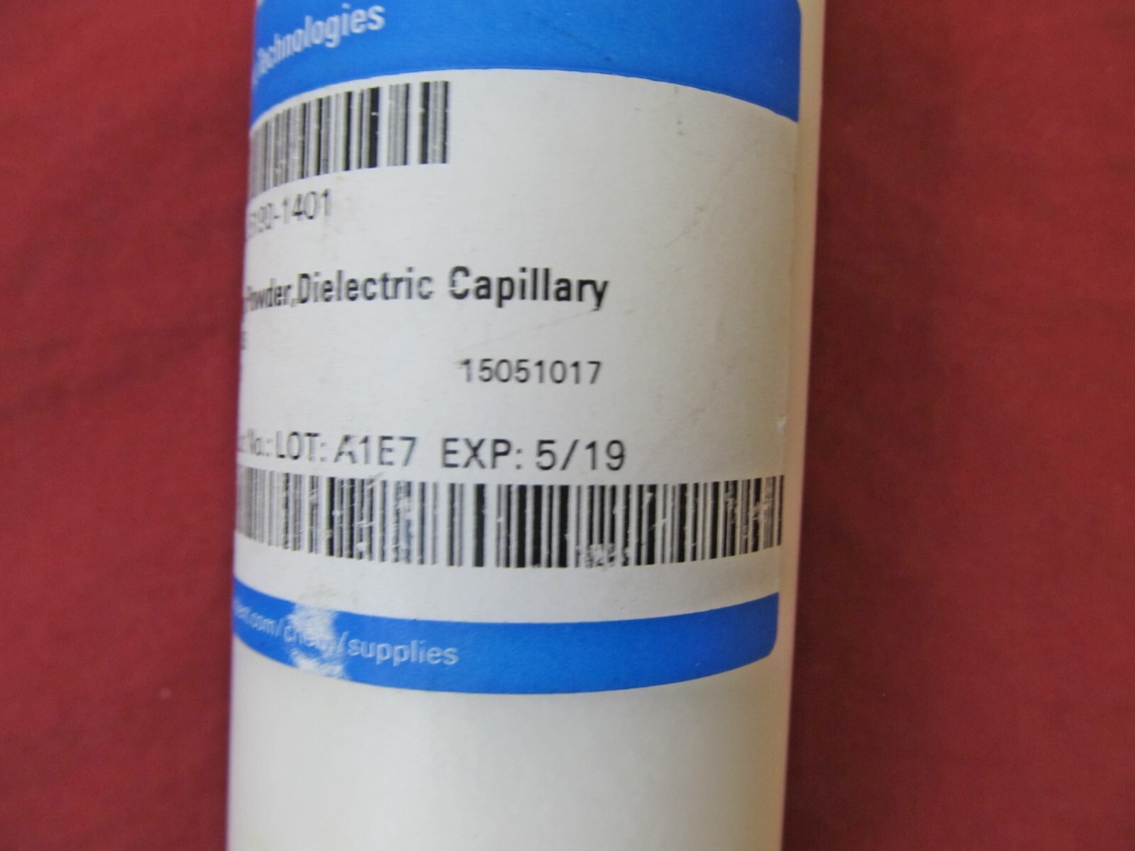 Agilent 5190-1401 Cleaning Powder, dielectric capillary FAST SHIPPING – EXP 5-19