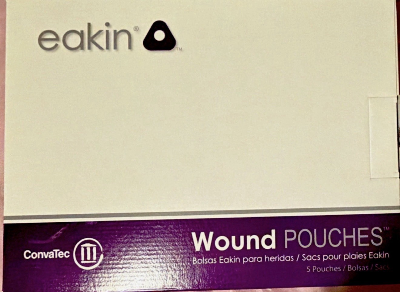 Eakin ConvaTec Wound Pouches 839268 Wounds Up to 245mm x 160mm 2 pouches