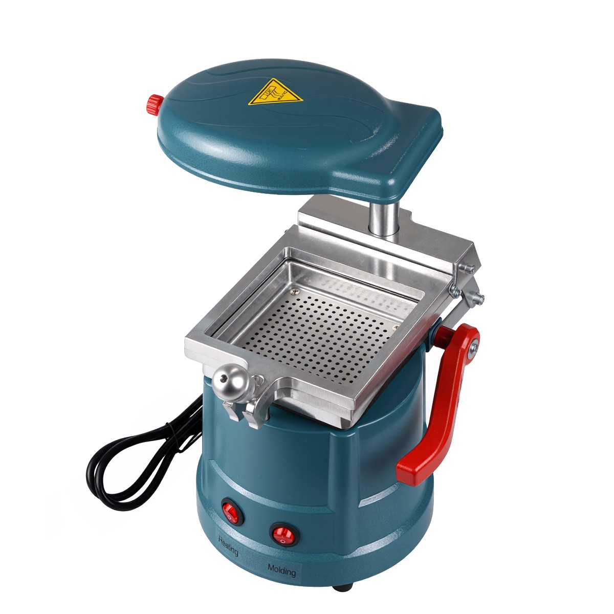 1400W Dental Vacuum Former Molding Machine Thermoforming Tool with Steel Balls