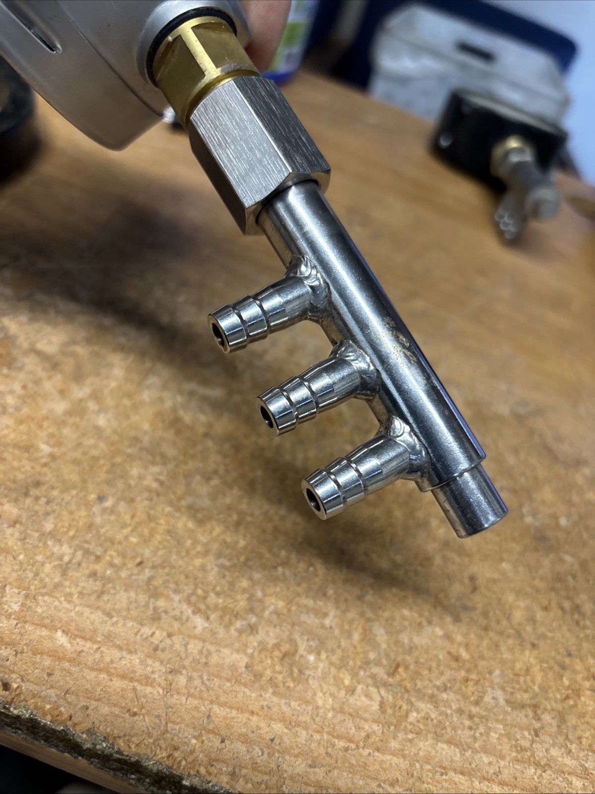 Across International AI Rotary Evaporator Reactor Vacuum Gauge Manifold