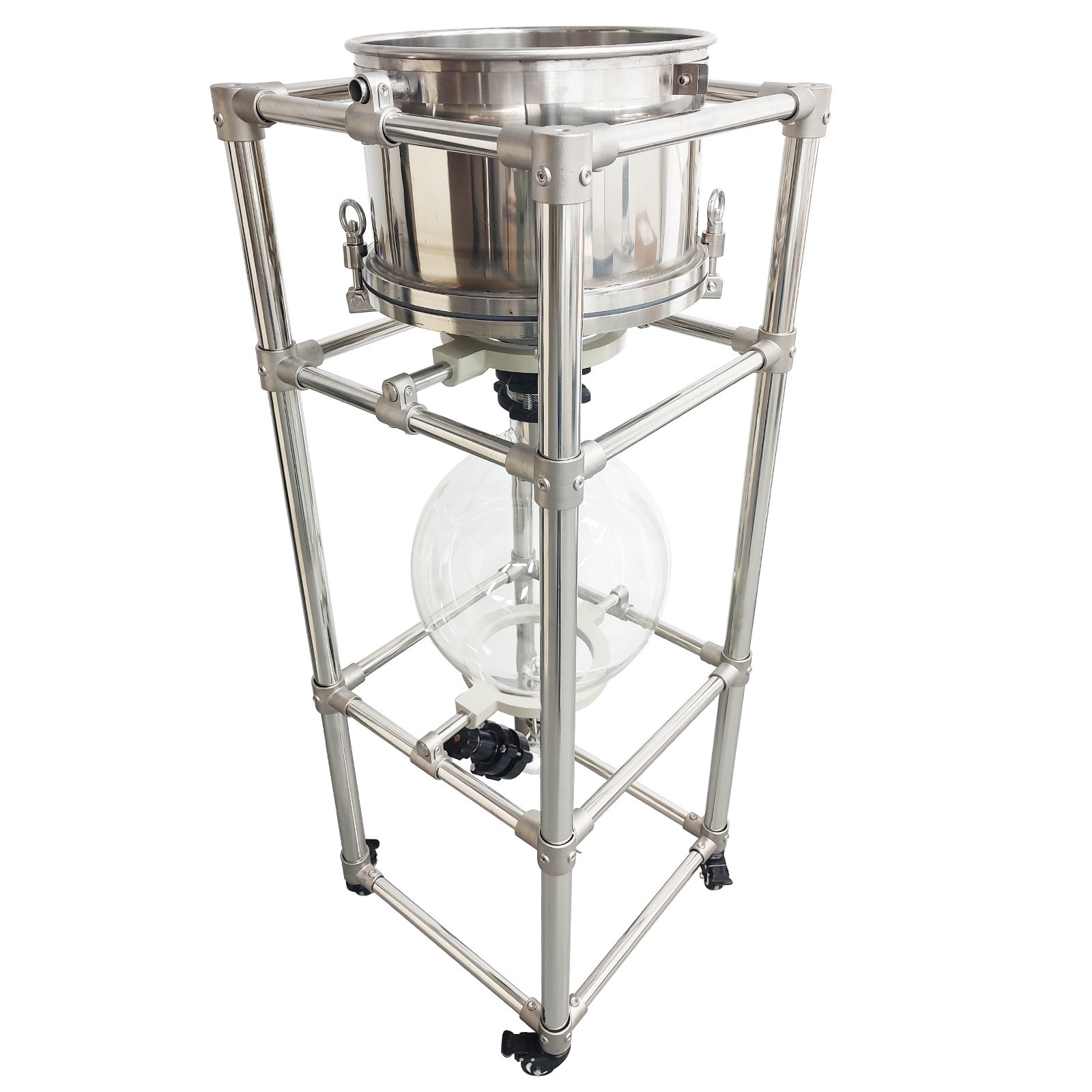 Lab Split Type Vacuum Suction Filter 304 Stainless Steel Buchner Funnel 20L