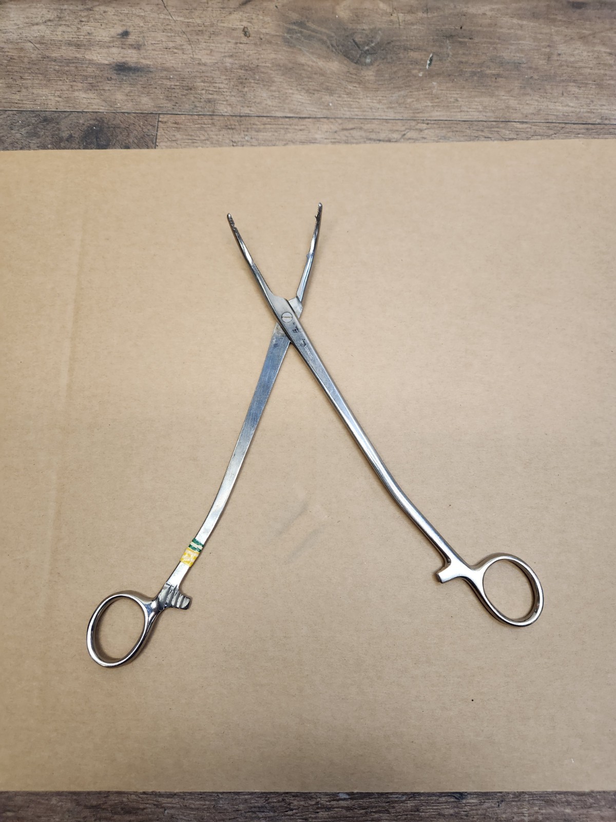 Sklar Glenner Hysterectomy Forceps, 9.5″ Overall Length
