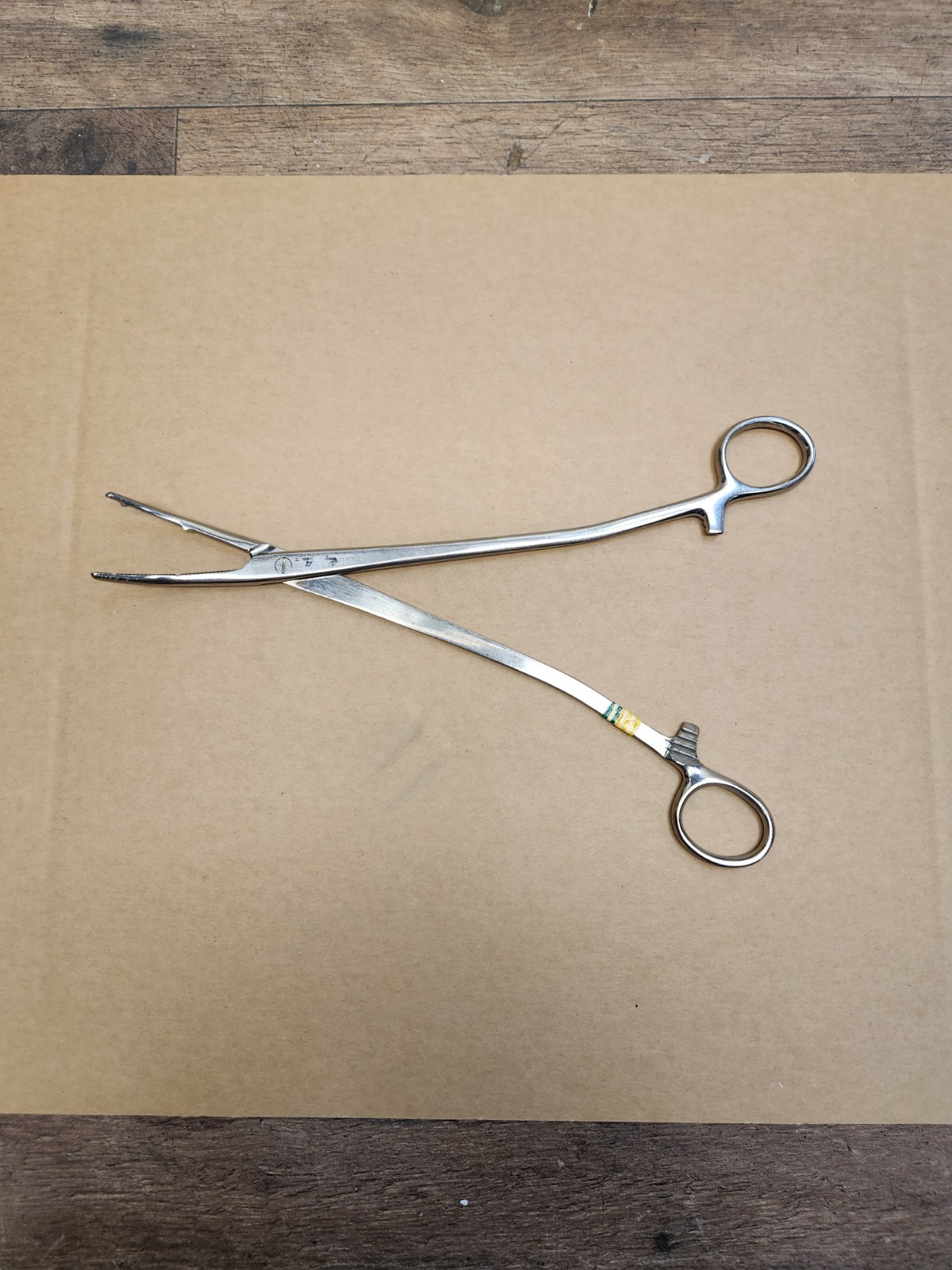 Sklar Glenner Hysterectomy Forceps, 9.5″ Overall Length