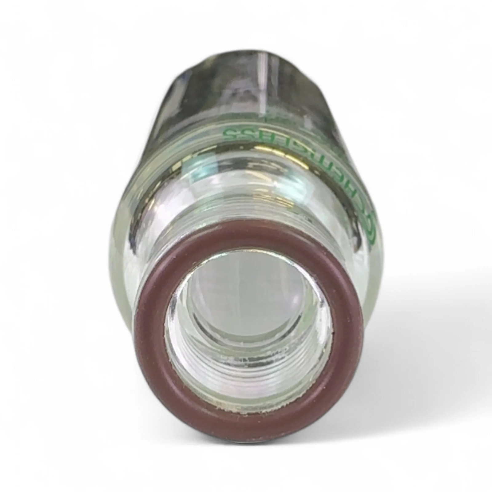 Chemglass 100mL #15 Thread 38mm O.D. HW Cylindrical Pressure Vessel 190mm Length