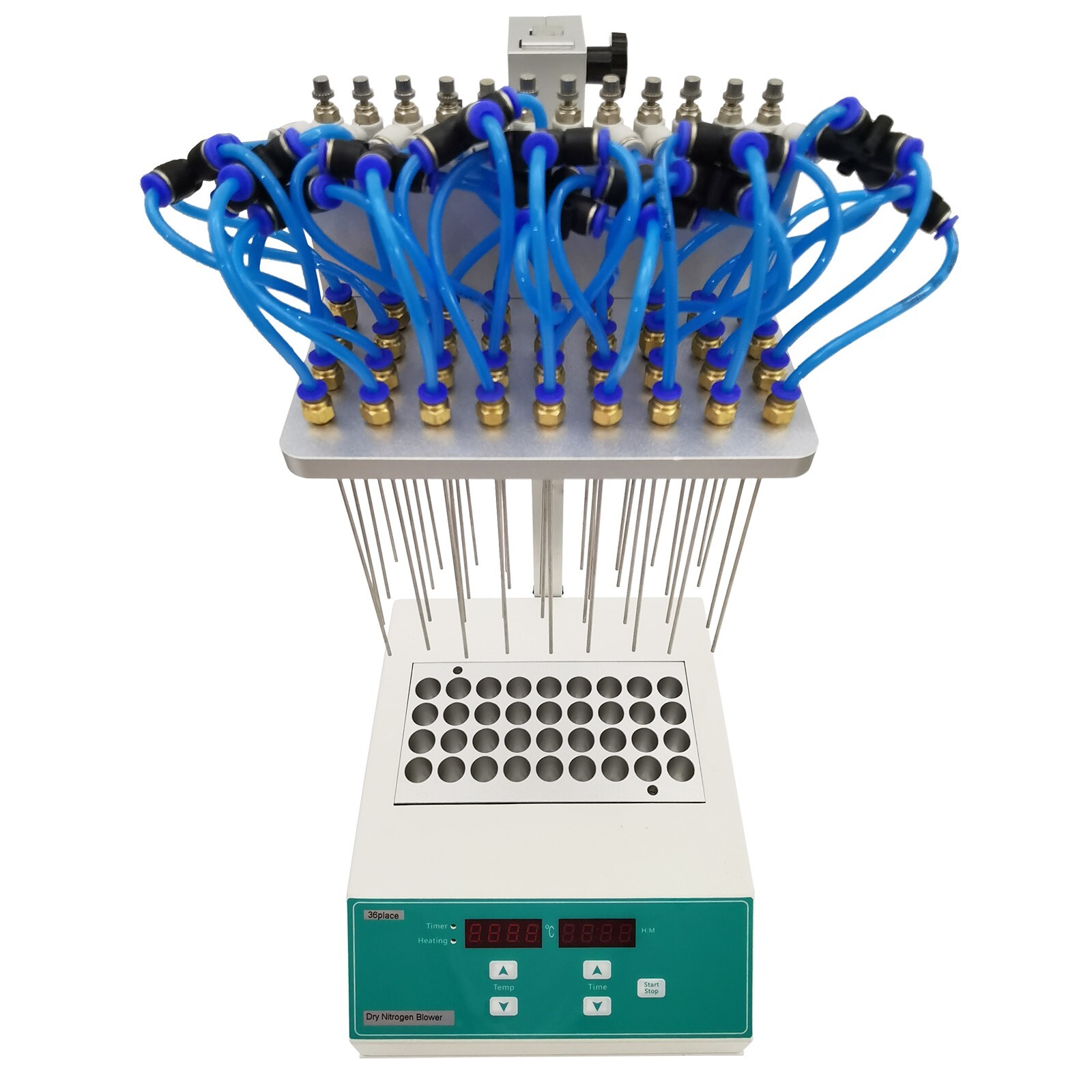 110V 400W 36-Gas-Needles Lab Nitrogen Evaporator Termovap Sample Concentrator