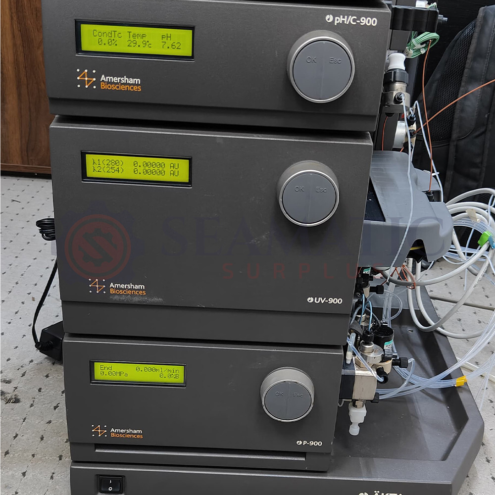 Amersham Biosciences AKTA Purifier pH/C-900 UV-900 P-900 Frac-950 INV-907, IM#01