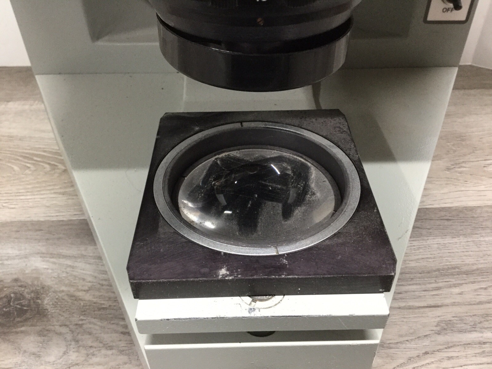 Bellco Glass Lab Microscope 7805-00010 *For Parts or Repair* See Description
