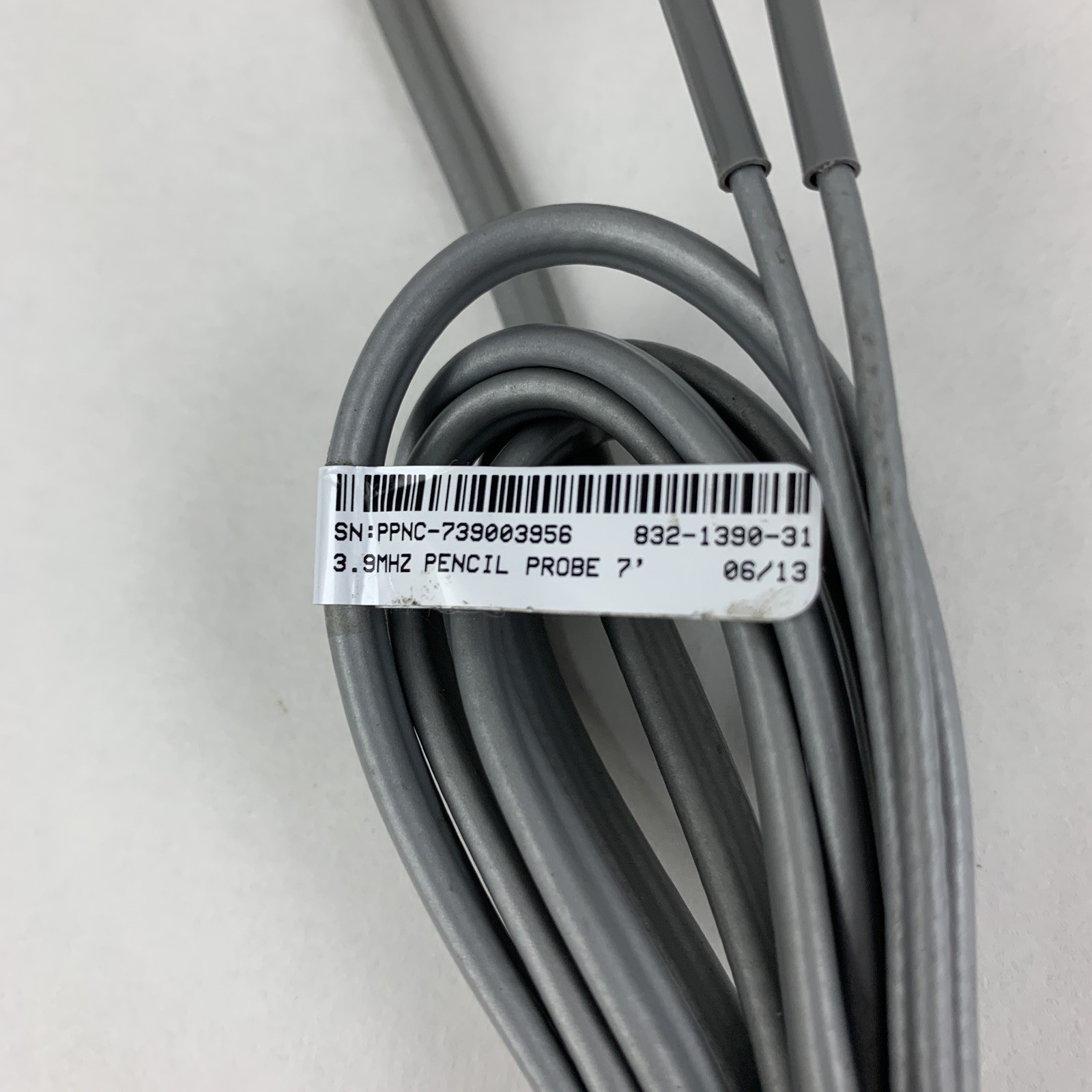Parks Medical 832-1390-31 Vascular System 3.9 MHZ Pencil Probe 7′ Untested