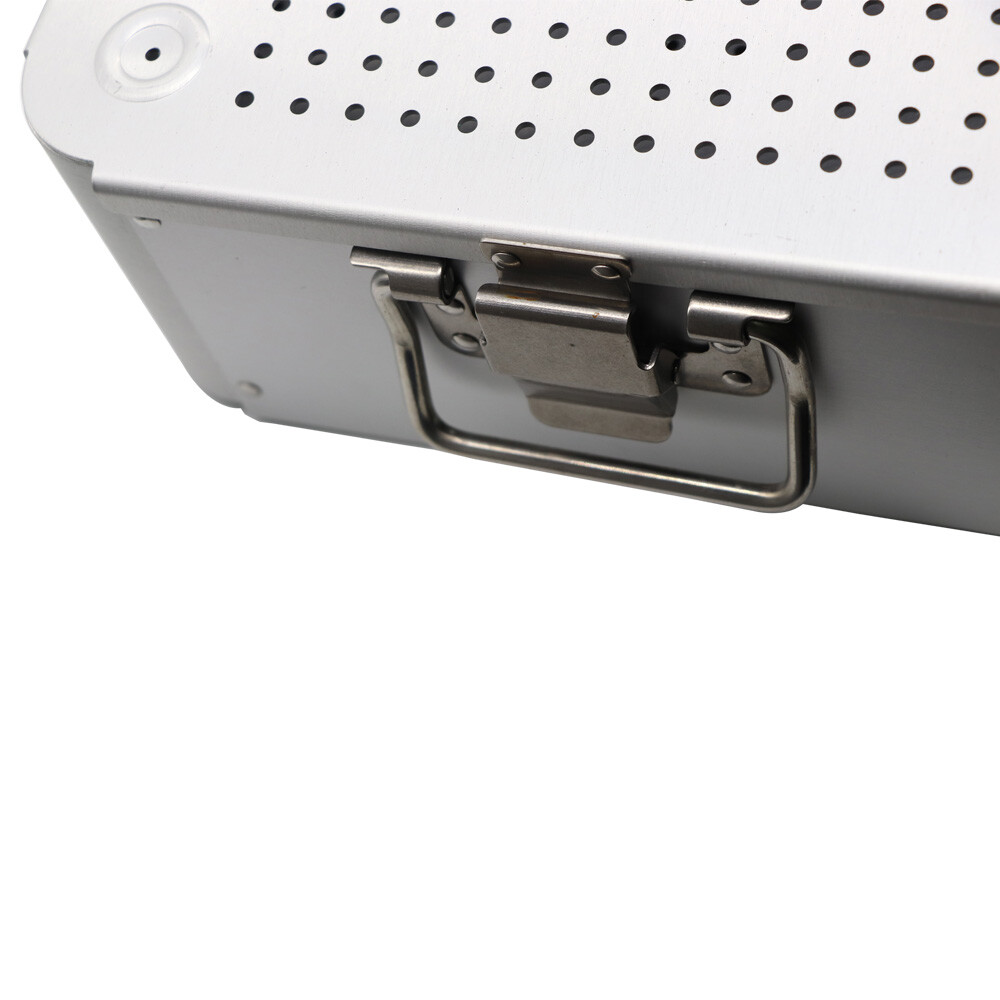 Aluminium alloy sterilization tray box Laparoscope sterilization case Autoclave