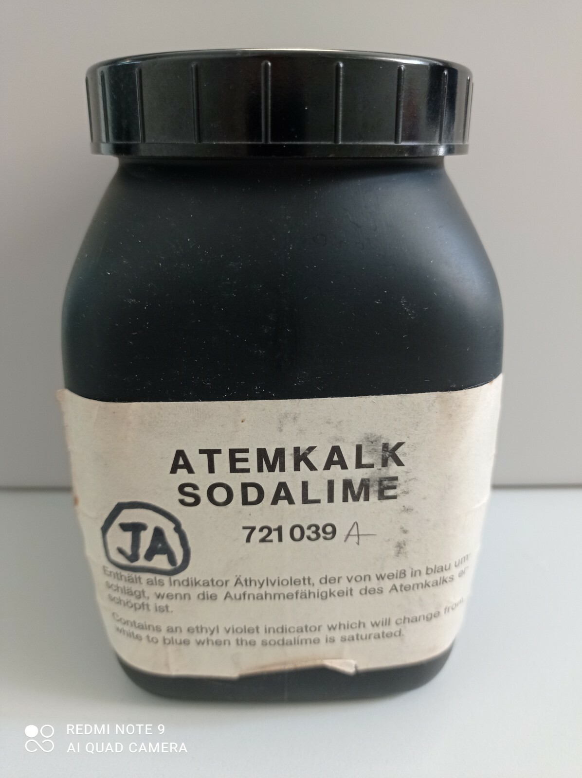 JAEGER Atemkalk Sodalime P/N 721039 New (Old Stock) EU SELLER