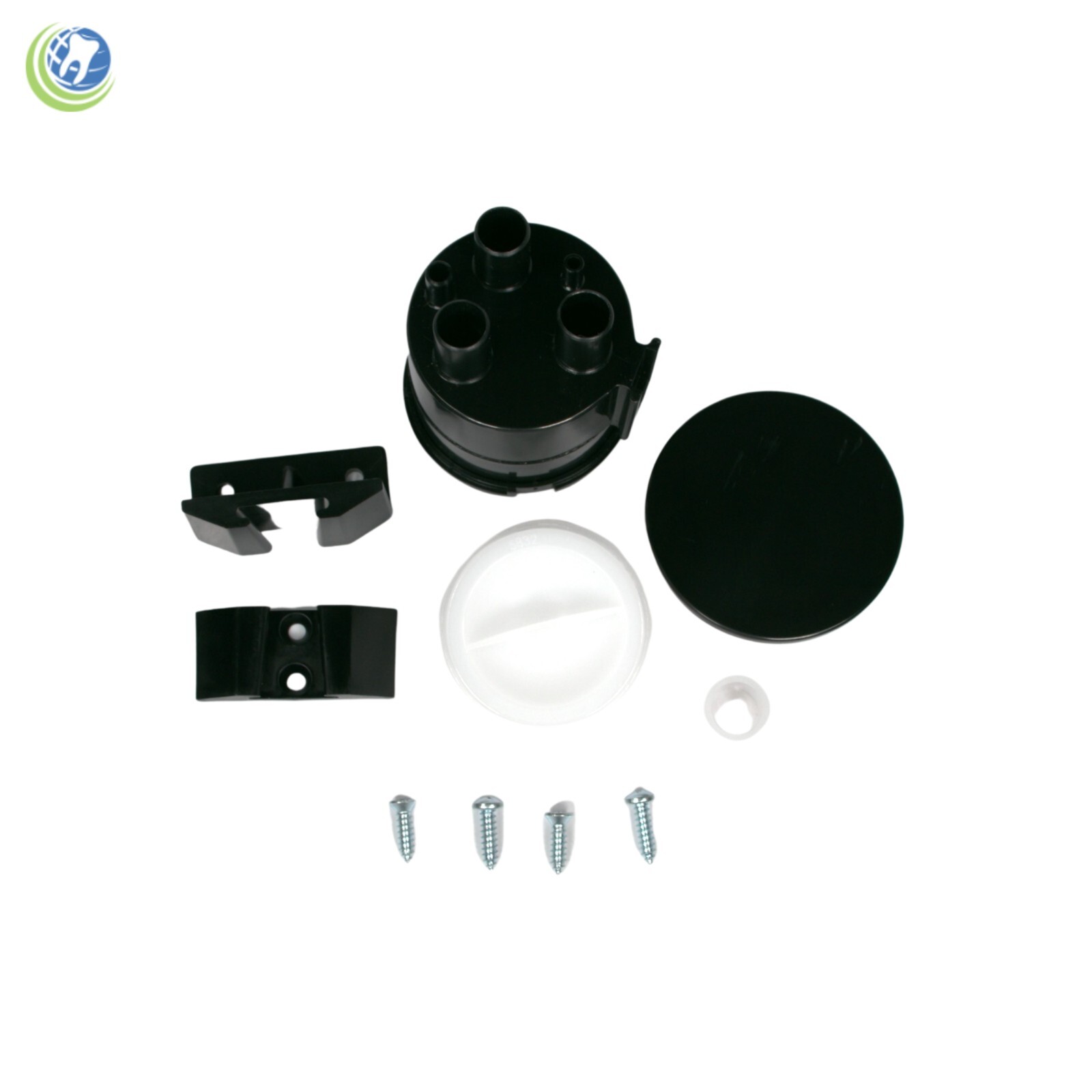 DCI Vacuum Trap Canister Kit Solids Collector Bracket Mounted Black 5810