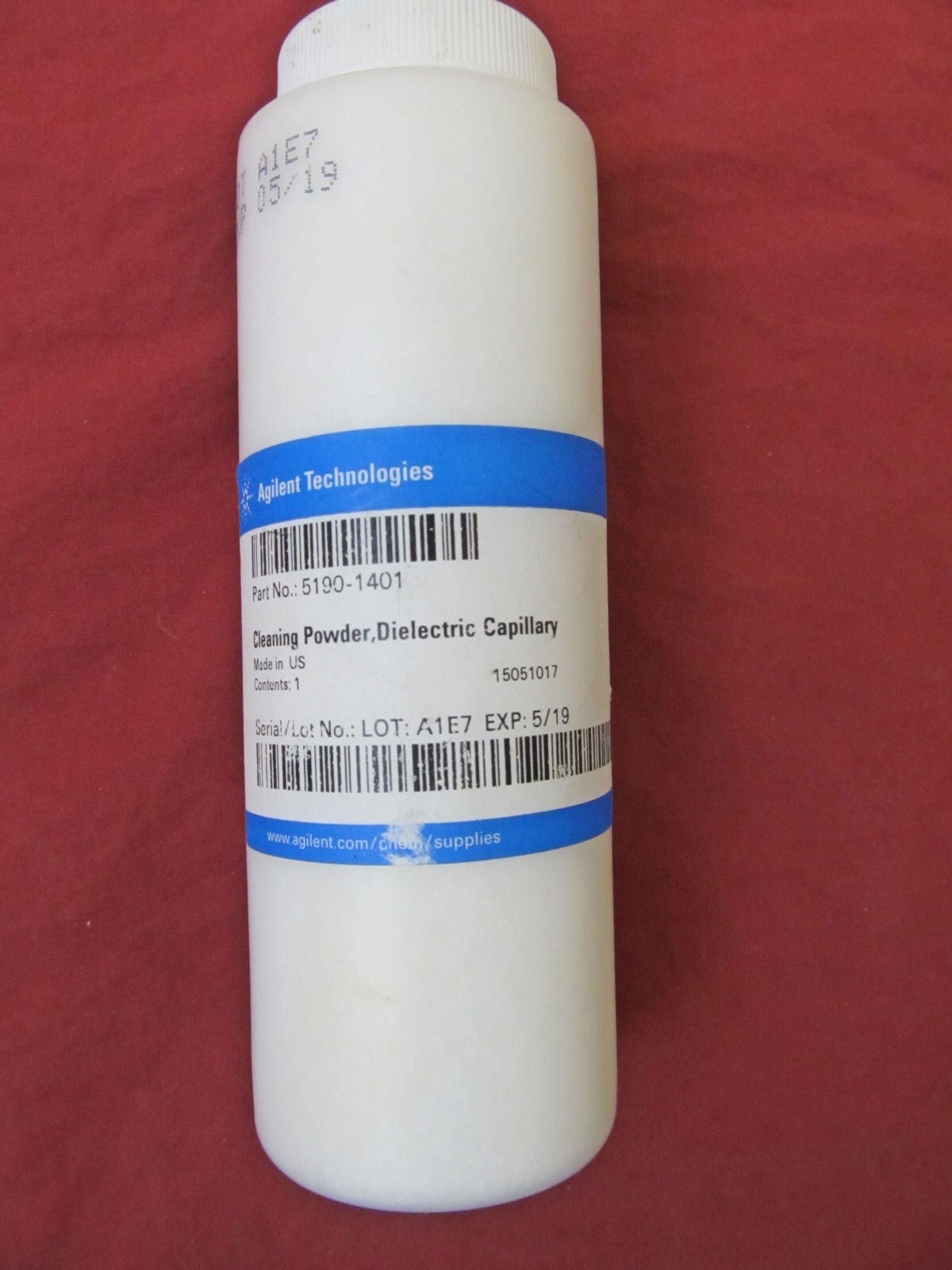 Agilent 5190-1401 Cleaning Powder, dielectric capillary FAST SHIPPING – EXP 5-19